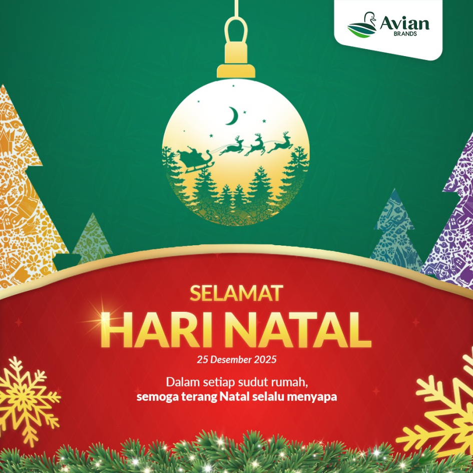 Selamat Natal & Tahun Baru Avian Brands