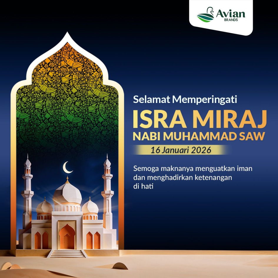 Selamat Memperingati Isra Mi’raj Nabi Muhammad SAW