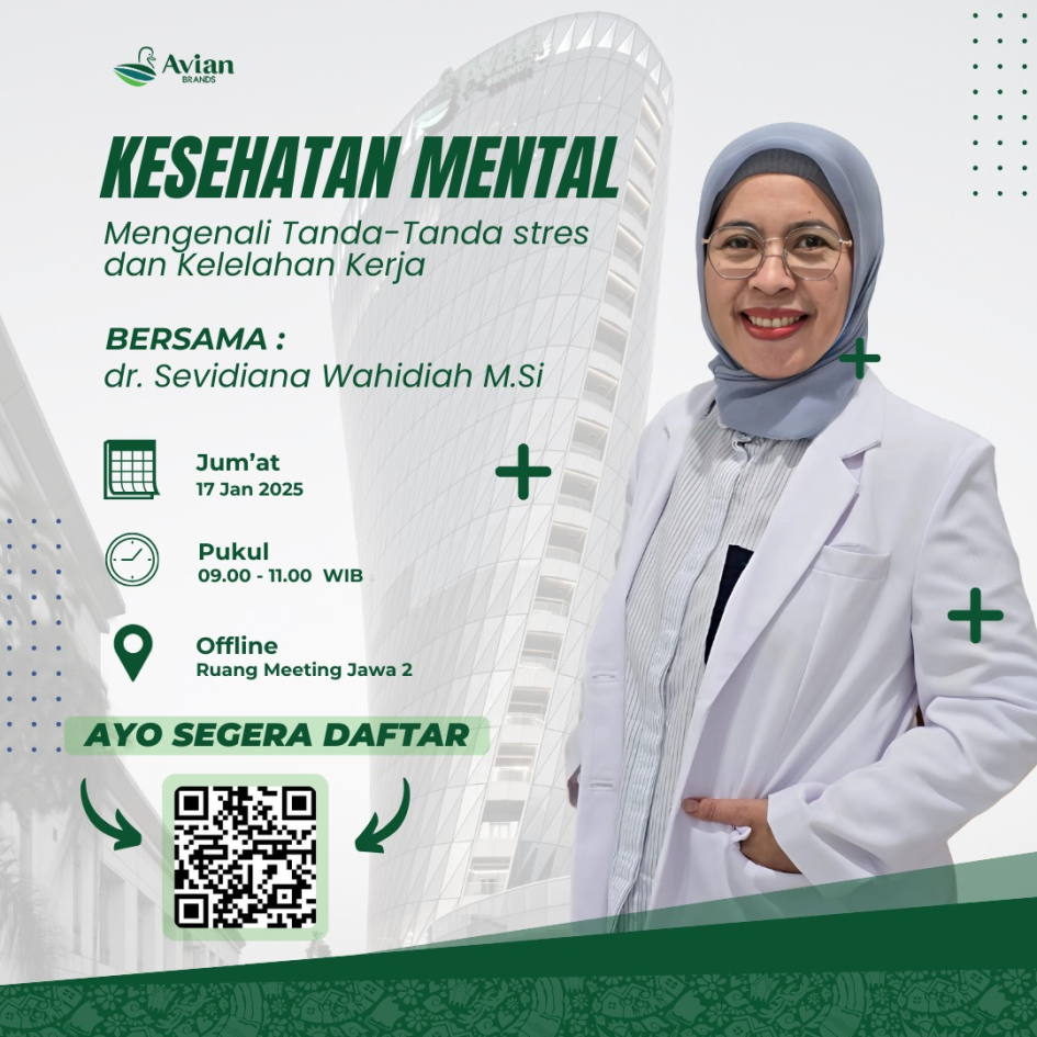 Sosialisasi Kesehatan Mental "Mengenali tanda-tanda stres dan kelelahan kerja"