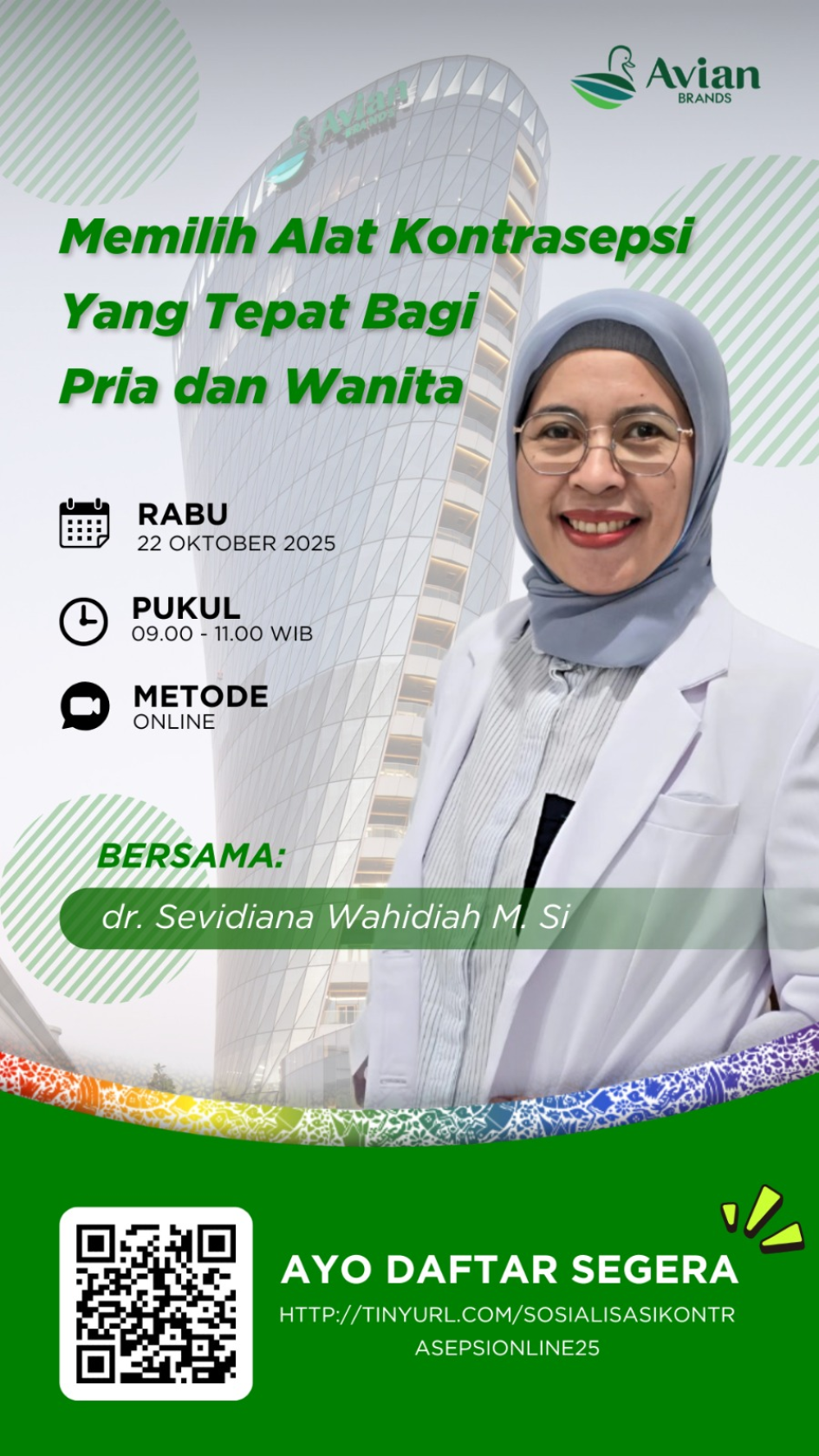 Sosialisasi Kesehatan "Memilih alat kontrasepsi yang tepat bagi pria dan wanita"