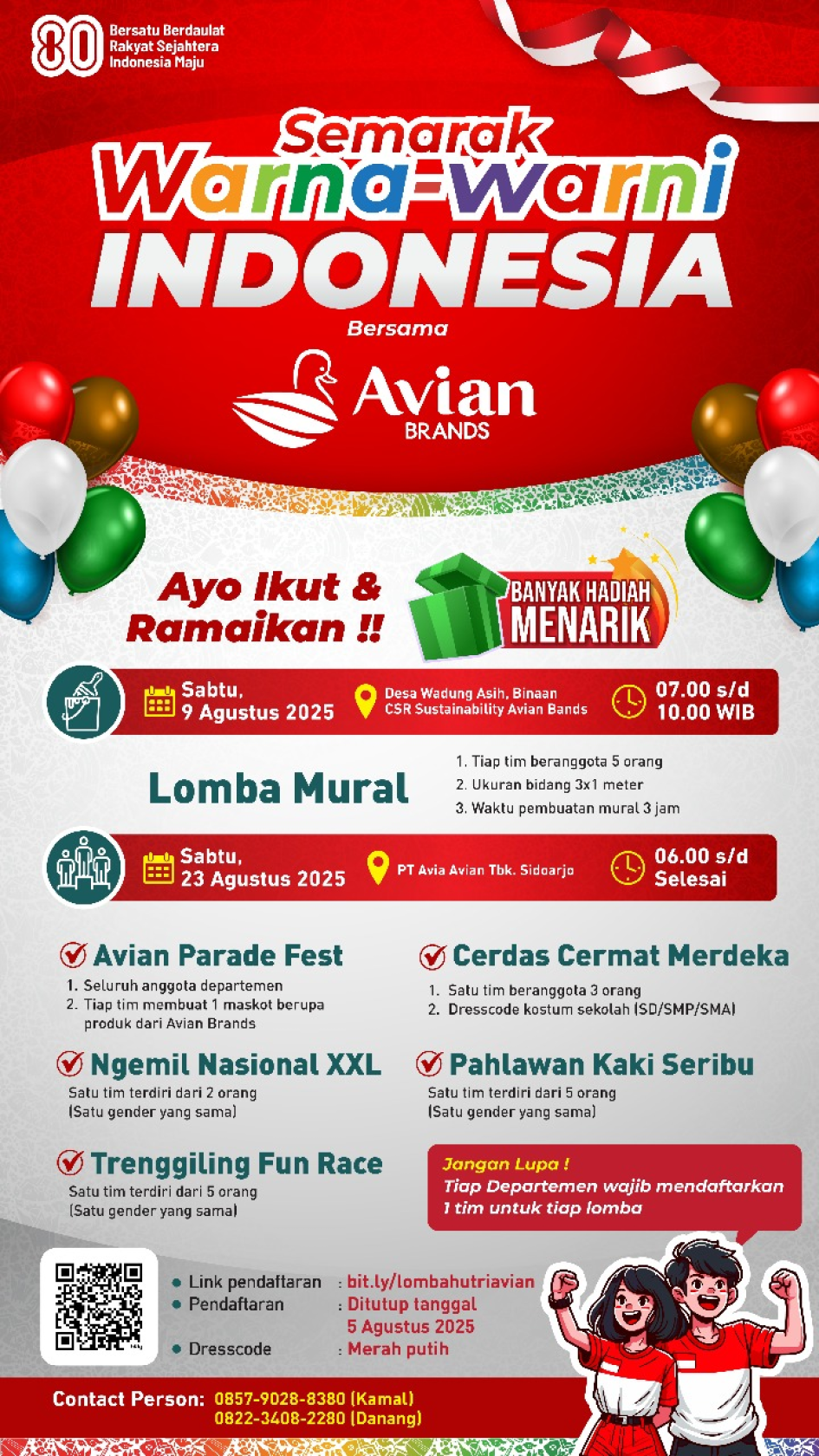 Semarak Warna-Warni Indonesia bersama Avian Brands