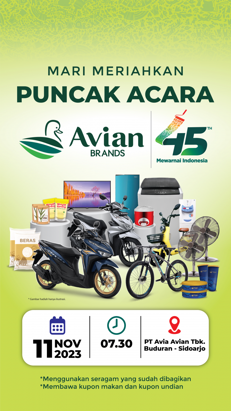 The highlight of Avian Brands' 45th Anniversary