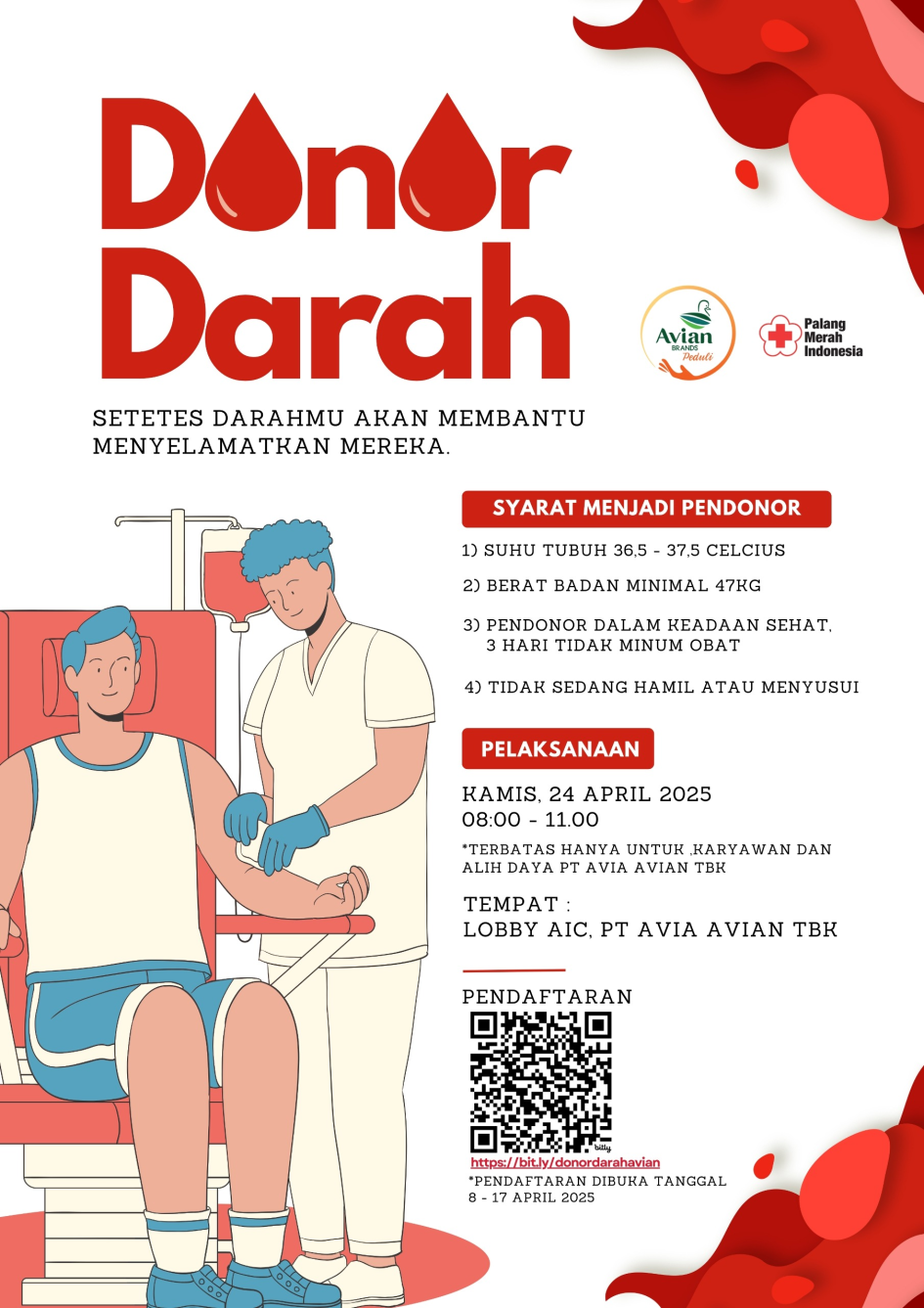 Donor Darah 24 April 2025