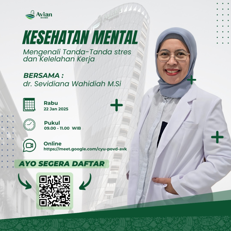 Sosialisasi Kesehatan Mental "Mengenali tanda-tanda stres dan kelelahan kerja"