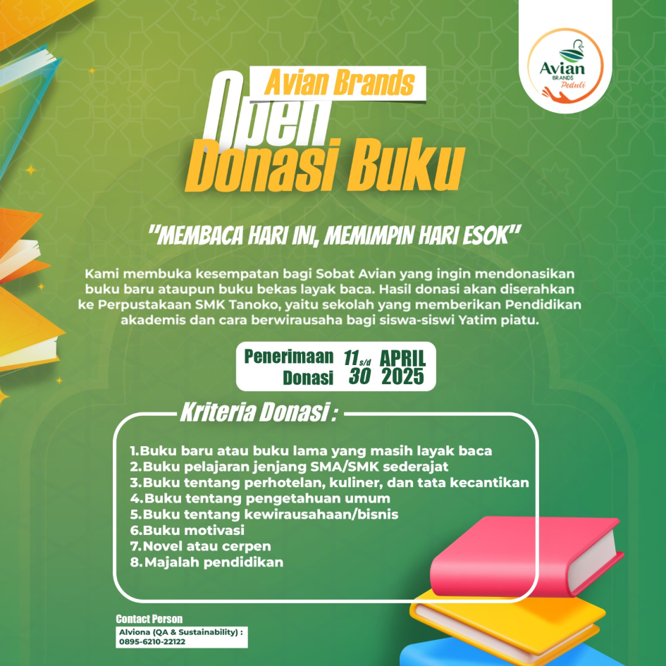 [PROGRAM DONASI BUKU]