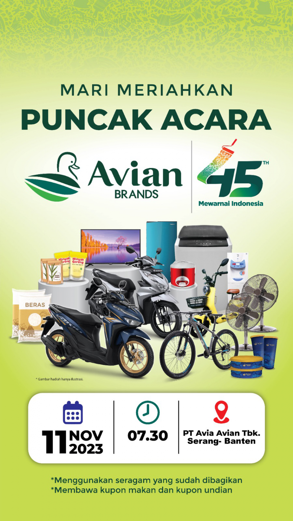 The highlight of Avian Brands' 45th Anniversary Event