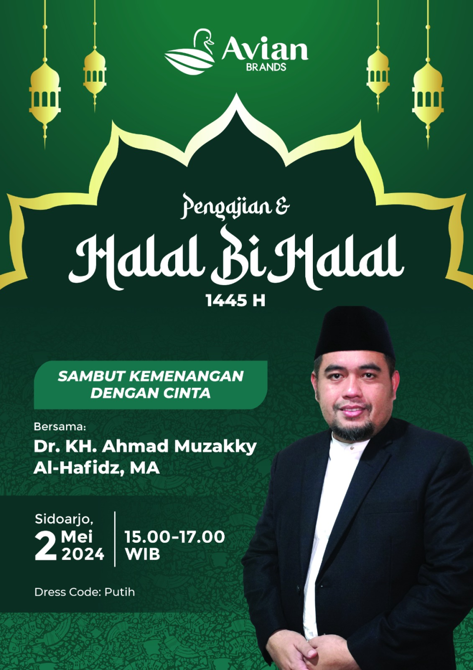 Pengajian  & Halal Bihalal  1445H PT Avia Avian Tbk